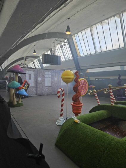 Attendees were left disappointed by the £35 Willy Wonka Experience. Image: Stuart Sinclair