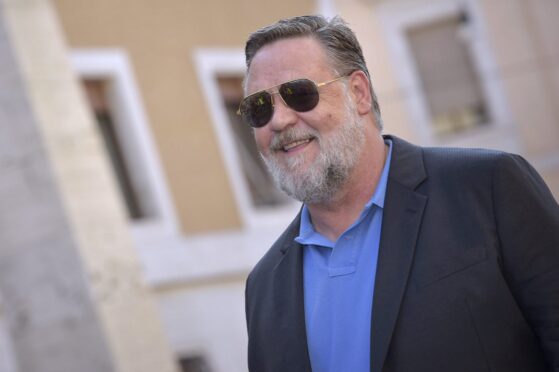 Russell Crowe is set to perform in Inverness this summer. Image: Rocco Spaziani/UPI/Shutterstock