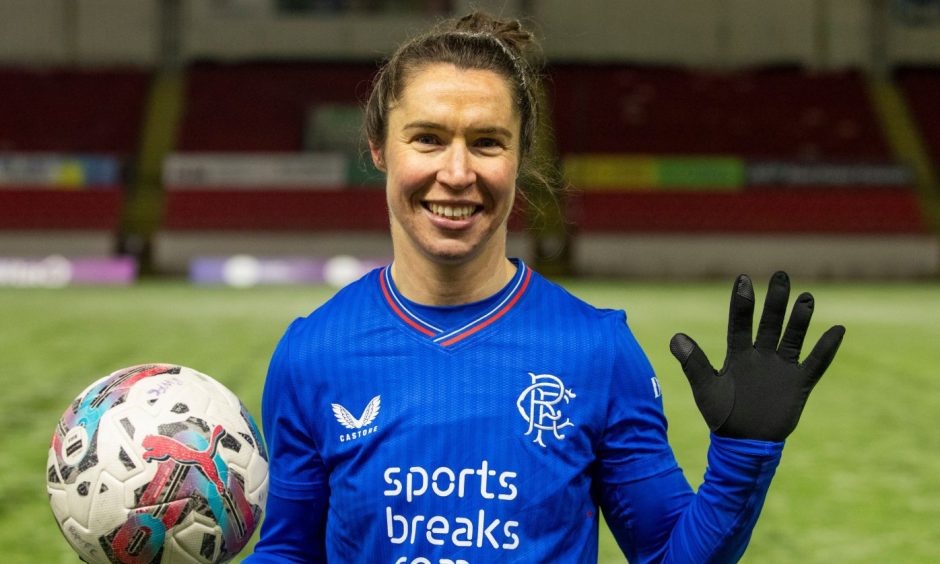 Scotland and Rangers striker Jane Ross. 