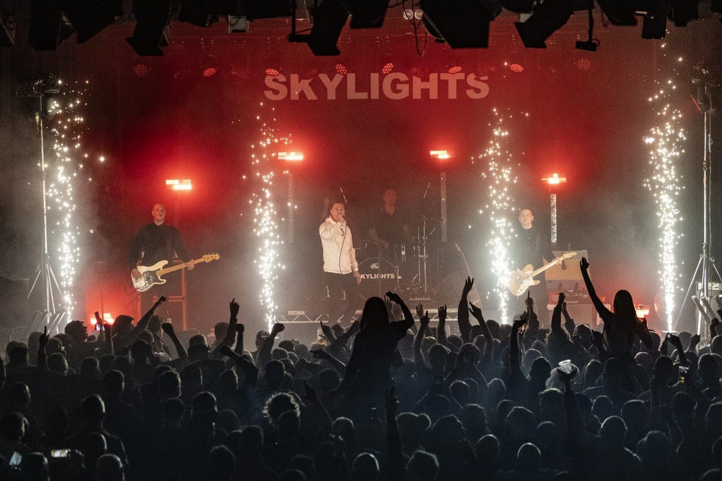 Yorkshire indie legends Skylights performing at Aberdeen Beach Ballroom.