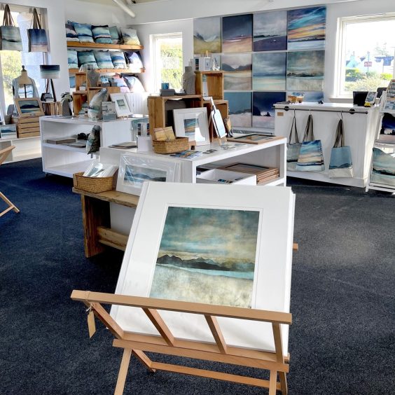 Cath Waters's gallery and gift shop will be moving to Portree, Isle of Skye.