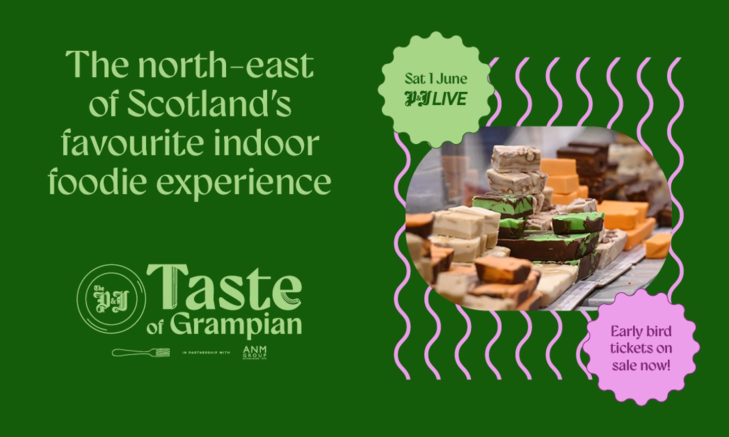 The north-east of Scotland's favourite indoor foodie experience, Taste of Grampian