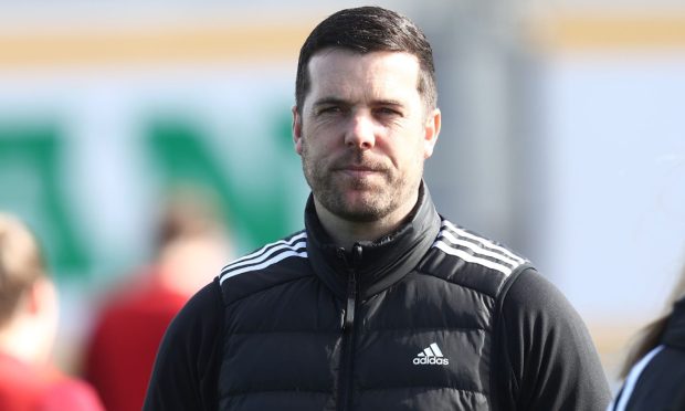 Aberdeen Women manager Clint Lancaster.