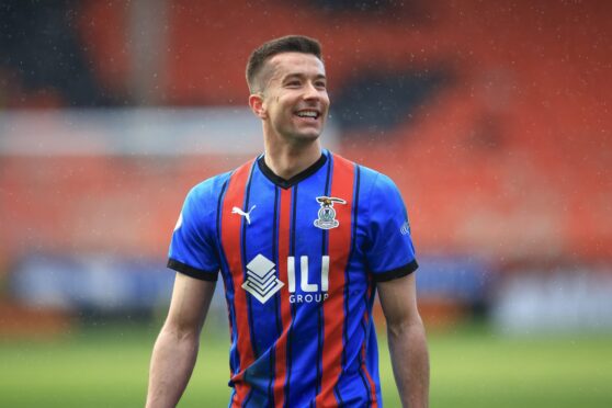 Cammy Kerr in action for Caley Thistle. Image: Shutterstock.