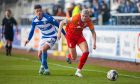 Wallace Duffy (right) gets past Morton's Michael Garrity.