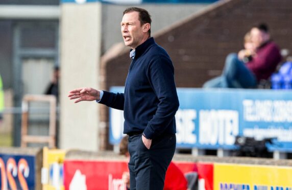 Caley Thistle manager Duncan Ferguson. Image: SNS