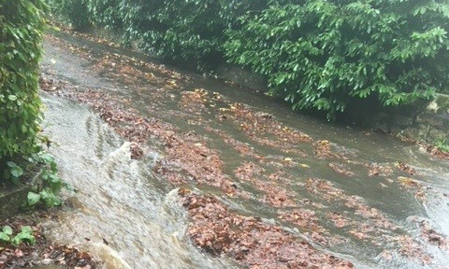 Concerns were raised that flooding in the area could be worsened by the Greenferns development. Image: Nicola Lomax/Aberdeen City Council