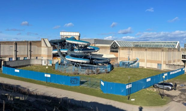 Beach Leisure Centre, which has been earmarked for demolition.