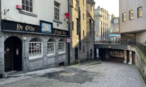 The proposed trench could head down Netherkirkgate next to Ye Olde Frigate Bar. Image: Ben Hendry/DC Thomson