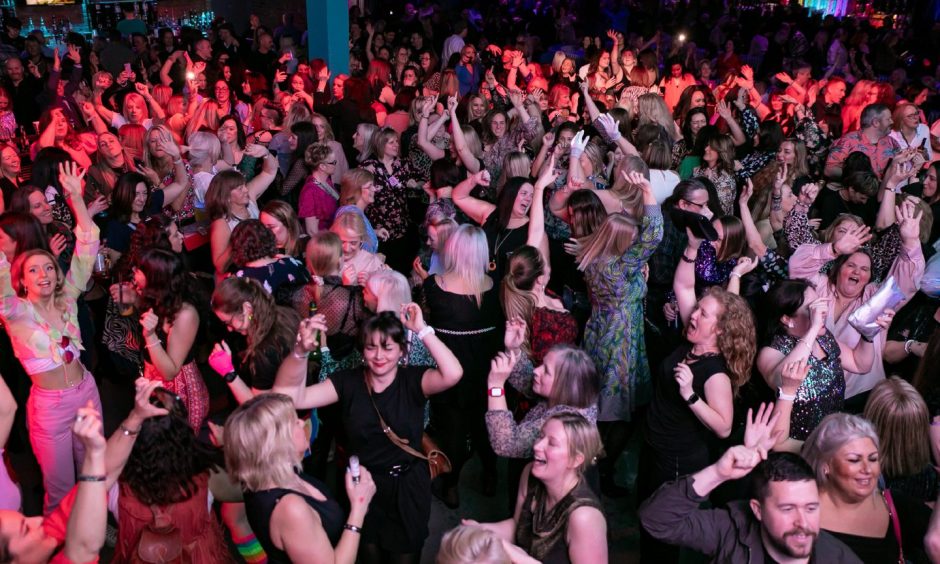 Over 30s Day Disco event at Aberdeen club Aura