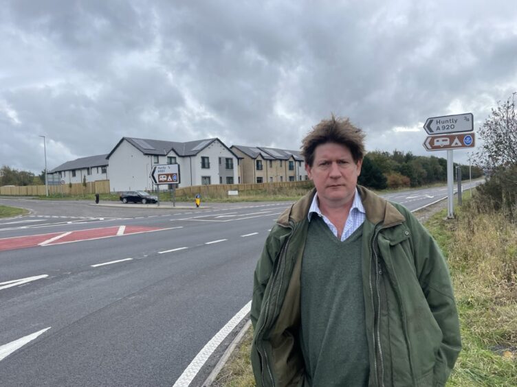 Aberdeenshire West MSP Alexander Burnett warned "people can't time accidents" as he urged a rethink on the plans to close Huntly minor injury unit overnight. Image: Scottish Conservatives
