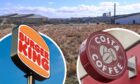 The Burger King and Costa drive-thrus will be built next to the Invernettie Roundabout in Peterhead. Image: Roddie Reid/DC Thomson