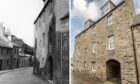 The 17th Century Bede House in Old Aberdeen pictured in 1933, left, and present day, right. Image: DC Thomson/Ben Hendry/Clarke Cooper