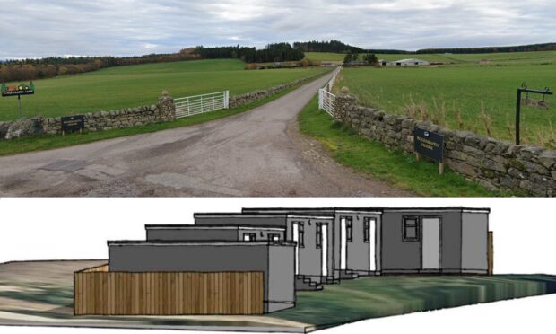 New horse centre near Banchory gets go-ahead for overnight cabins
