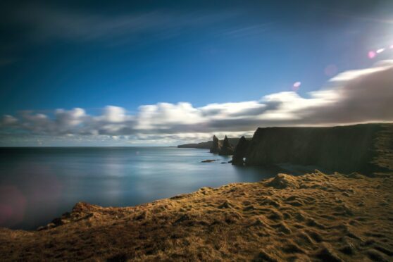 Duncansby Head in Caithness, Scotland.