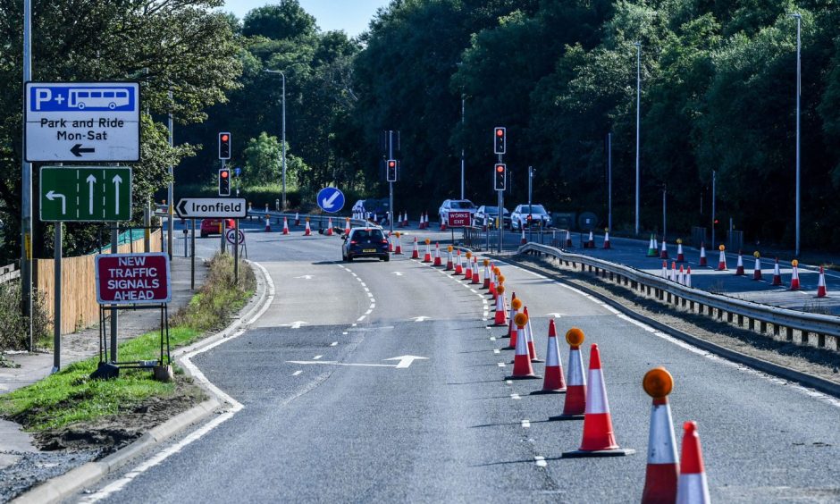 Ellon Road has undergone massive change in the past few years due to other housing developments springing up. Image: Darrell Benns/DC Thomson