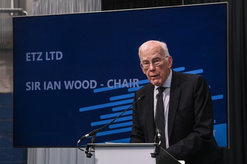 Energy industry doyen Sir Ian Wood.