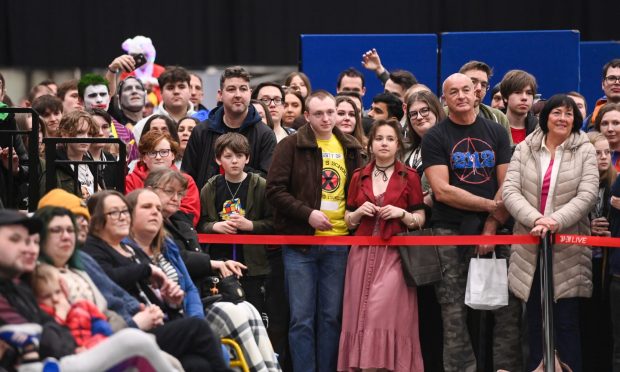 Thousands of fans attended the Comic Con event at the P&J Live arena last year. Image: Darrell Benns/DC Thomson