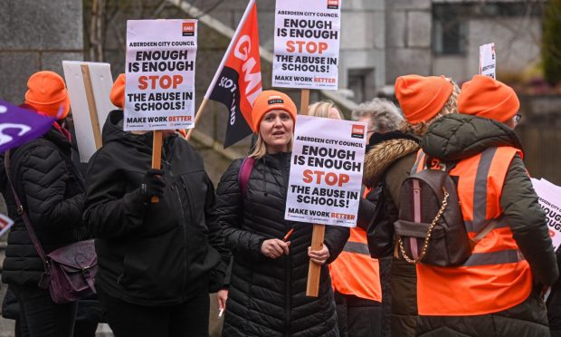 'Enough is enough', say PSAs. Image: Darrell Benns/DC Thomson