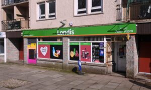 The incident happened at Garthdee's Londis store. Image: Darrell Benns