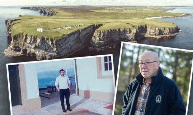 Ian Duff was a lighthouse keeper at Duncansby Head between 1980 and 1985. Image: DCT Design/Shutterstock.