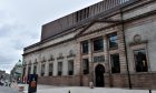 Aberdeen Art Gallery is closed today amid Storm Eowyn's high winds. Image: Kenny Elrick/DC Thomson.