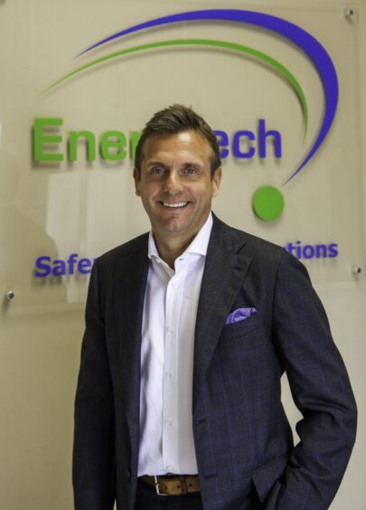 EnerMech's outgoing chief executive, Christian Brown. 