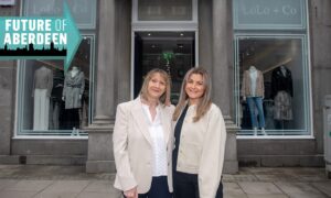 Rose and Lauren Reid at their new shop.