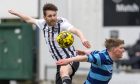 Fraserburgh's Jamie Beagrie, left, battles with Ethan Cairns of Banks o' Dee. Pictures by Jasperimage.