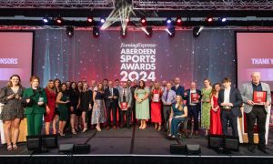 The 2024 Aberdeen Sports Awards winners.