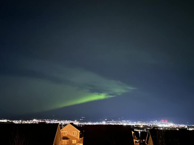 A view of Northern Lights in Inverness. 