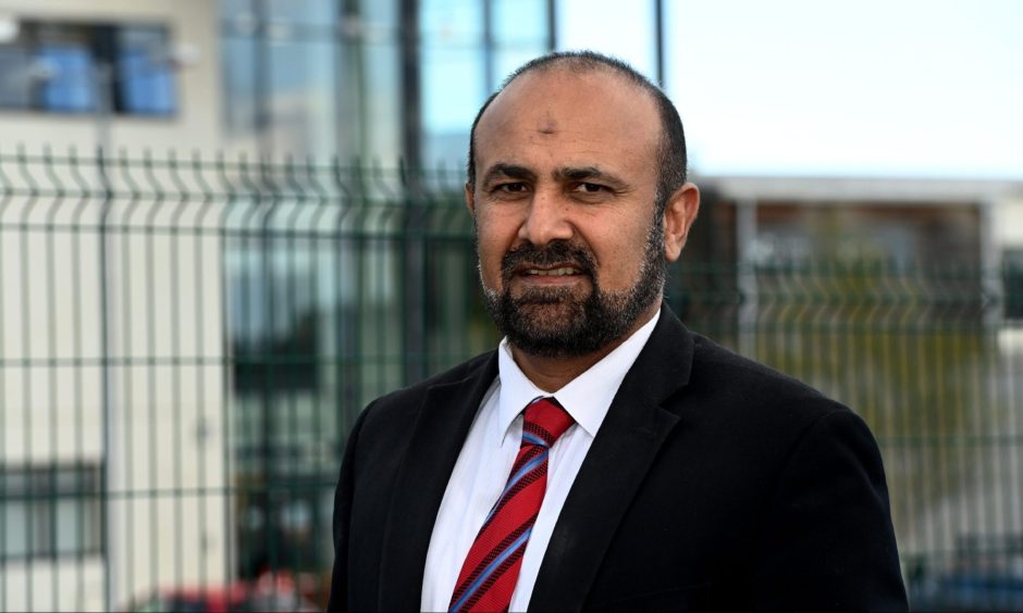 Aberdeen Labour group leader M Tauqeer Malik. Image: Kenny Elrick/DC Thomson