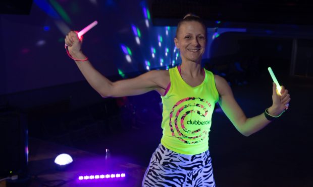 Emma Hunter holds Clubbercise classes across the area.