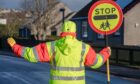 Volunteers of all ages could soon take on the role of school crossing patroller in Aberdeenshire. Image: Kenny Elrick/DC Thomson