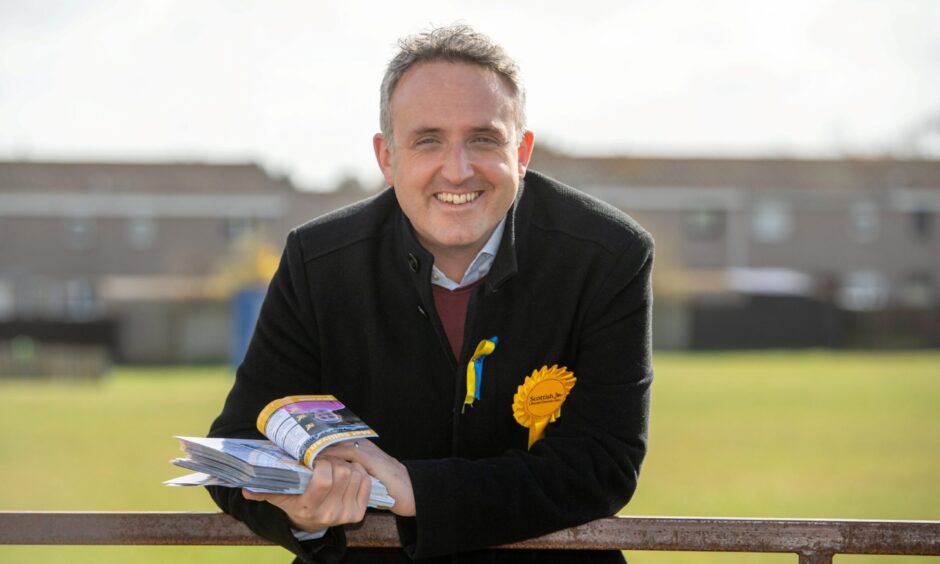 Leader of the Scottish Liberal Democrats Alex Cole-Hamilton. Image: Kath Flannery/DC Thomson,