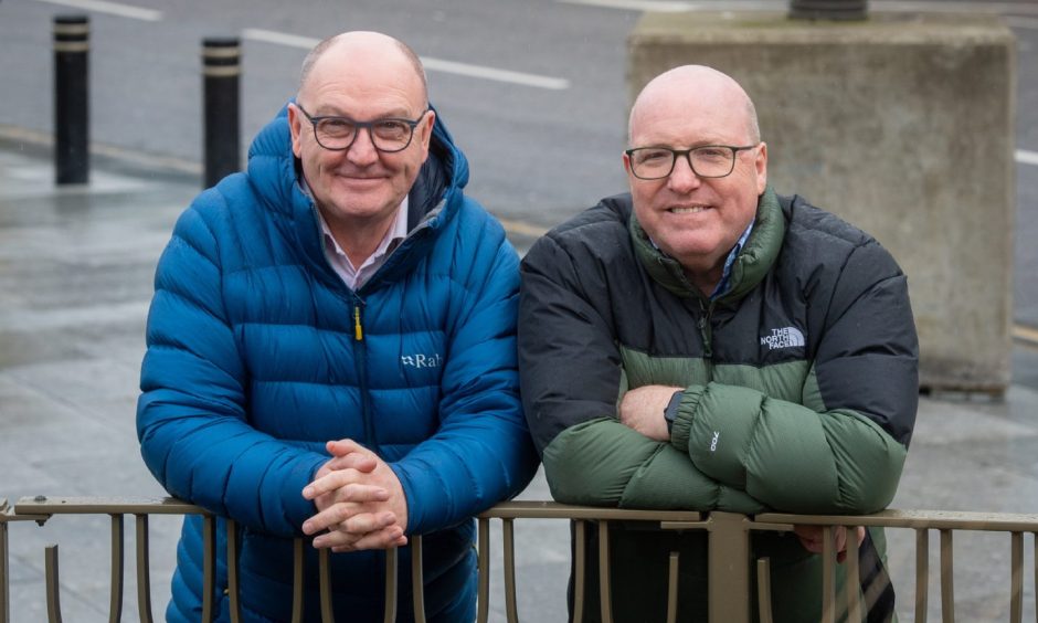 Our Union Street bosses Derrick Thomson and Bob Keiller.