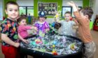 Youngsters enjoy themselves at the Aberdeen Lads Club in Tillydrone. Pic: Kath Flannery/DC Thomson