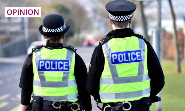 The pilot scheme to downgrade minor crime and concentrate on more important cases was trialled in the north-east but is now being rolled out across Scotland. Image: Scott Baxter/DC Thomson
