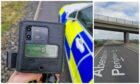 Man caught driving at double the speed limit near Cookney. Image: North East Police Division