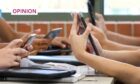 Peterhead Academy are banning new S1 pupils from carrying mobile phones when they start at the school after summer. Image: Shutterstock