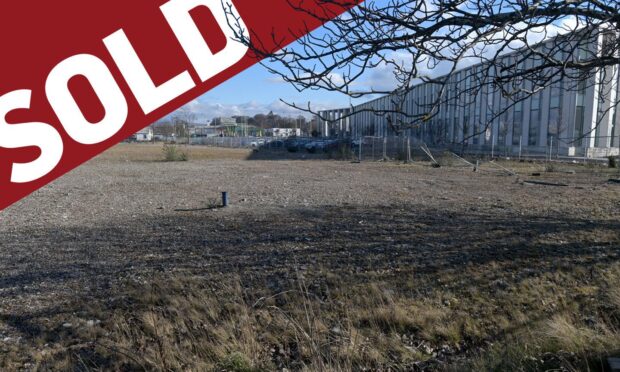 To go with story by Stuart Findlay. A key site close to Inverness city centre has finally been sold after sitting on the market for three years. Picture shows; The site of the former Inverness College building.. Inverness. Supplied by Sandy McCook/Michael McCosh/DC Thomson Date; 13/03/2024
