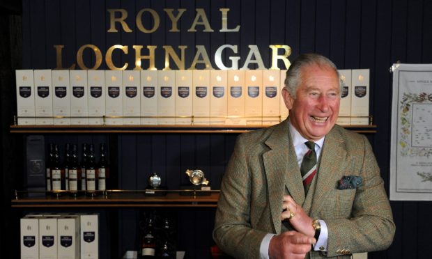 King Charles, then the Duke of Rothesay, visited Royal Lochnagar in 2018.