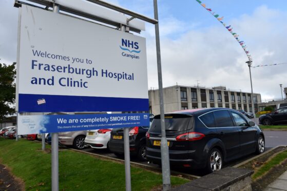 Fraserburgh Hospital, which could be among those affected by the Aberdeenshire health cuts.