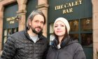 Carl and Robin Hansen own The Caley Bar in Peterhead.