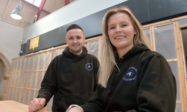 Bruce Warrington and Victoria McPherson are opening a new food outlet in the Inverness Victorian Market Image
Sandy McCook/DC Thomson