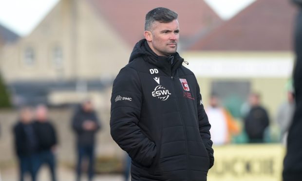 Inverurie Locos manager Dean Donaldson.