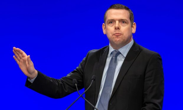 Douglas Ross opposes the UK Government extending the windfall tax for an extra year. Image: PA.