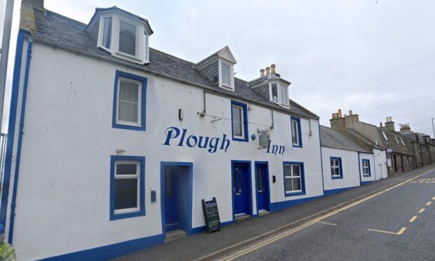The Plough Inn in Macduff. Image: Google Street View