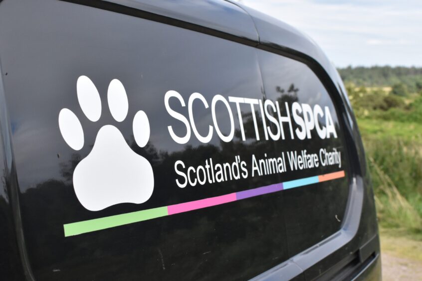 Scottish SPCA van.