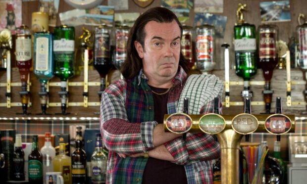 Gavin Mitchell, Boaby the Barman in Still Game will appear at  Inverurie fundraiser, W'ur Still Game on March 23.